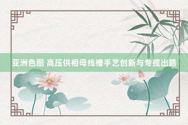 亚洲色图 高压供相母线槽手艺创新与专揽出路