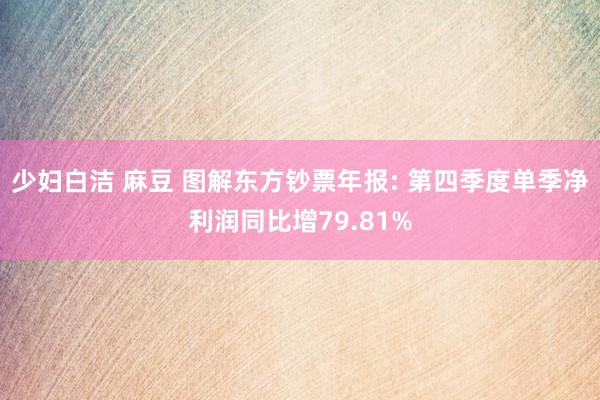 少妇白洁 麻豆 图解东方钞票年报: 第四季度单季净利润同比增79.81%
